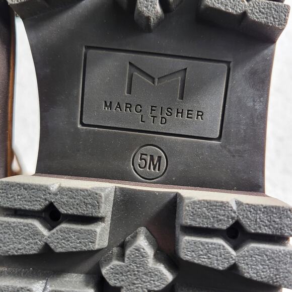 NWOB Marc Fisher LTD Women's Izzie suede Leather Ankle Boot size 5 - Picture 7 of 7